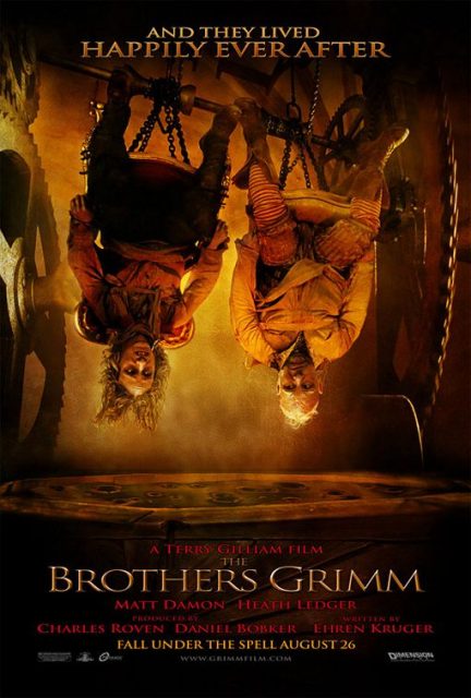 Affiche Poster de Les Frères Grimm avec Matt Damon et Heath Ledger 2005