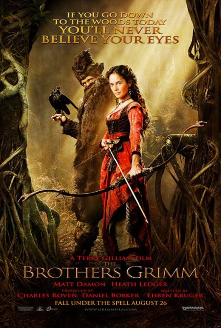 Affiche Poster de Les Frères Grimm avec Matt Damon et Heath Ledger 2005