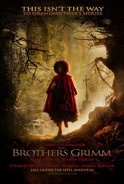 Affiche Poster de Les Frères Grimm avec Matt Damon et Heath Ledger 2005