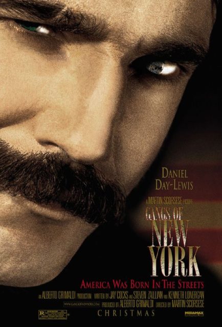 Affiche Poster de Gangs of New York avec Leonardo DiCaprio Daniel Day-Lewis et Cameron Diaz 2002
