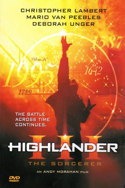 Highlander 3 - Photos et affiches. 3 affiche poster highlander 3 sorcerer final dimension disney