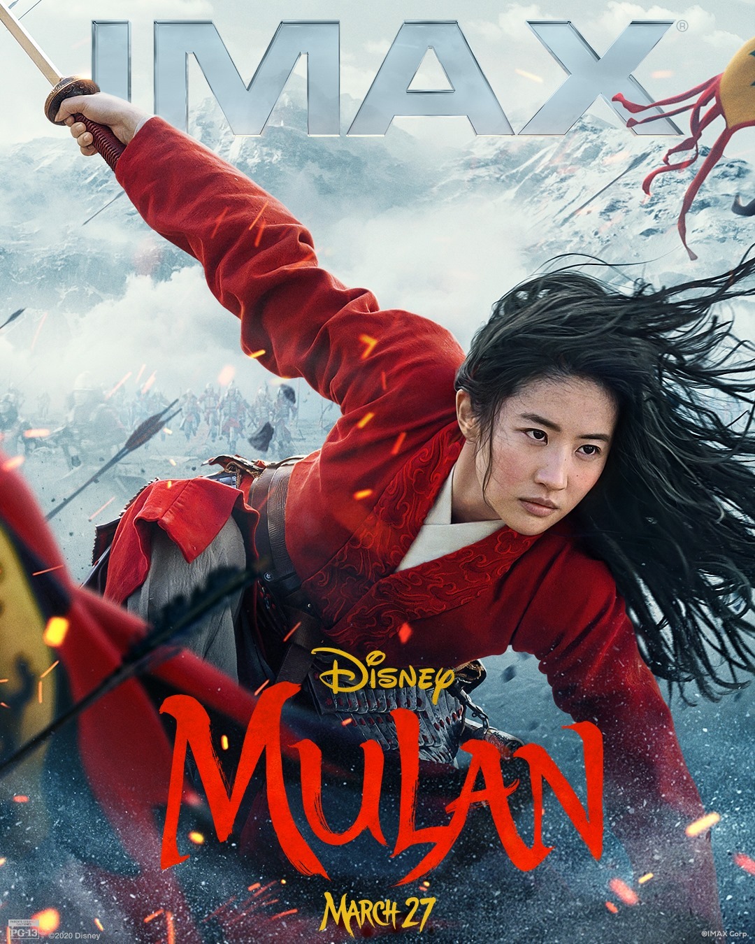 affiche poster mulan disney