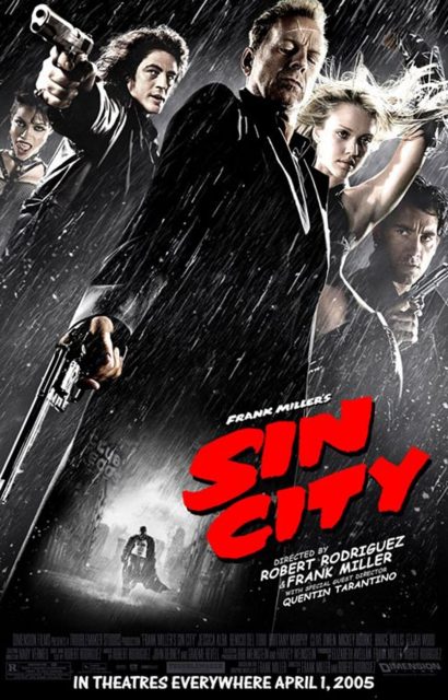 affiche poster sin city disney dimension