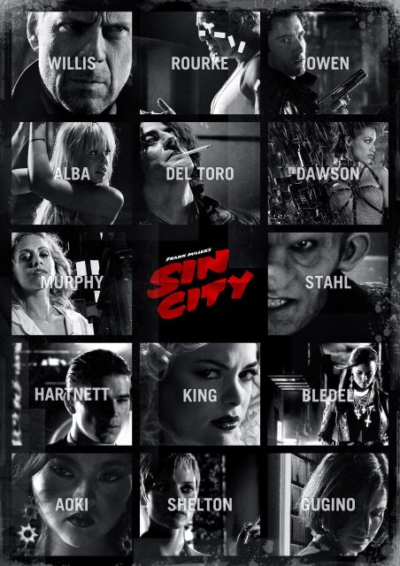 affiche poster sin city disney dimension