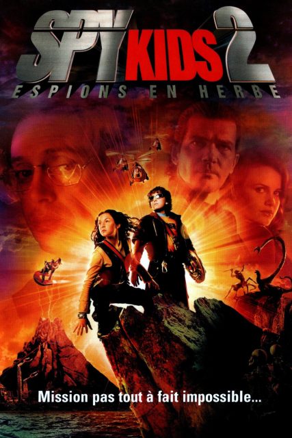 Spy Kids 2 : espions en herbe. 1 Affiche Poster de Spy Kids 2 espions en herbe Island of Lost Dreams avec Antonio Banderas et Carla Gugino 2002