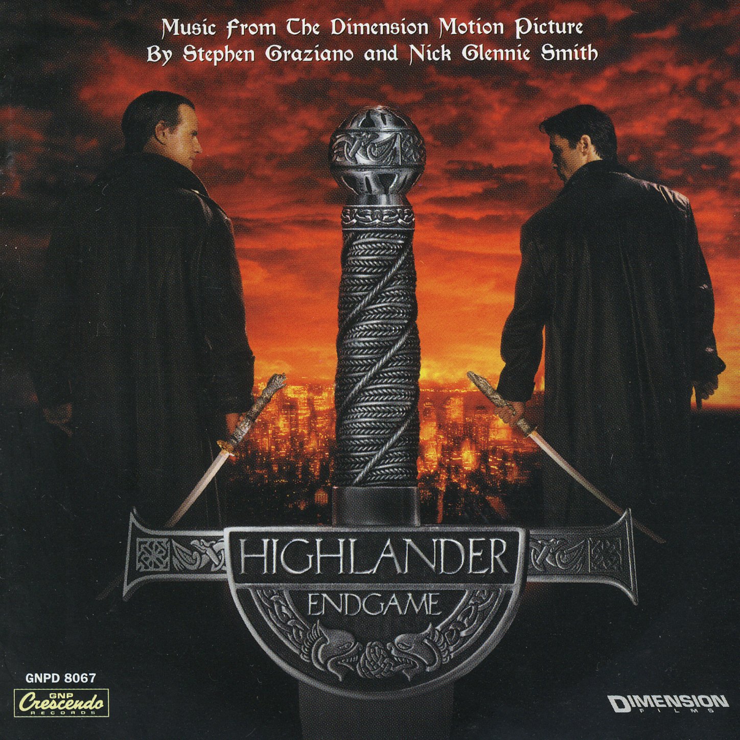 La bande originale de Highlander : Endgame. 1 bande originale soundtrack ost score highlander endgame disney dimension
