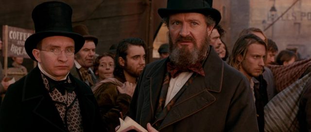 Leonardo DiCaprio Daniel Day-Lewis et Cameron Diaz dans Gangs of New York 2002