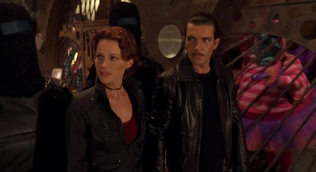 Spy Kids. 4 Antonio Banderas et Carla Gugino dans Spy Kids 2001