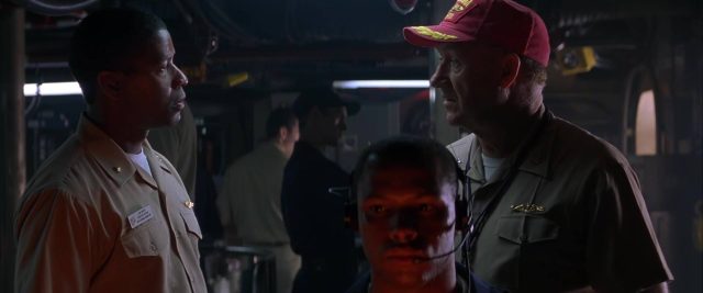 Denzel Washington et Gene Hackman dans USS Alabama Crimson Tide 1995