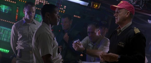 Denzel Washington et Gene Hackman dans USS Alabama Crimson Tide 1995