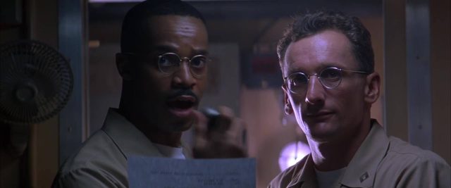 Denzel Washington et Gene Hackman dans USS Alabama Crimson Tide 1995