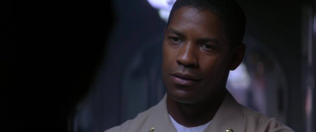 Denzel Washington et Gene Hackman dans USS Alabama Crimson Tide 1995