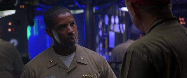 Denzel Washington et Gene Hackman dans USS Alabama Crimson Tide 1995