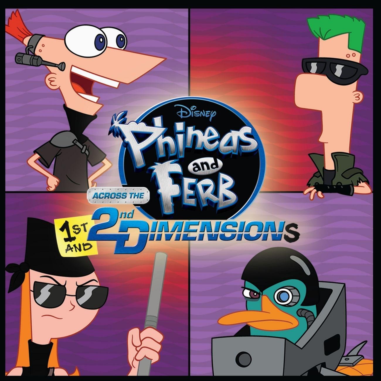 La bande originale de Phinéas et Ferb, le film : voyage dans la 2e dimension. 1 bande originale soundtrack ost score phineas ferb movie dimension film disney channel