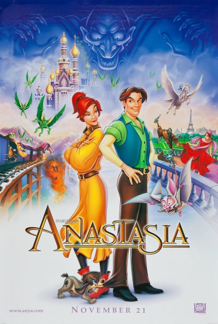 affiche poster anastasia disney fox