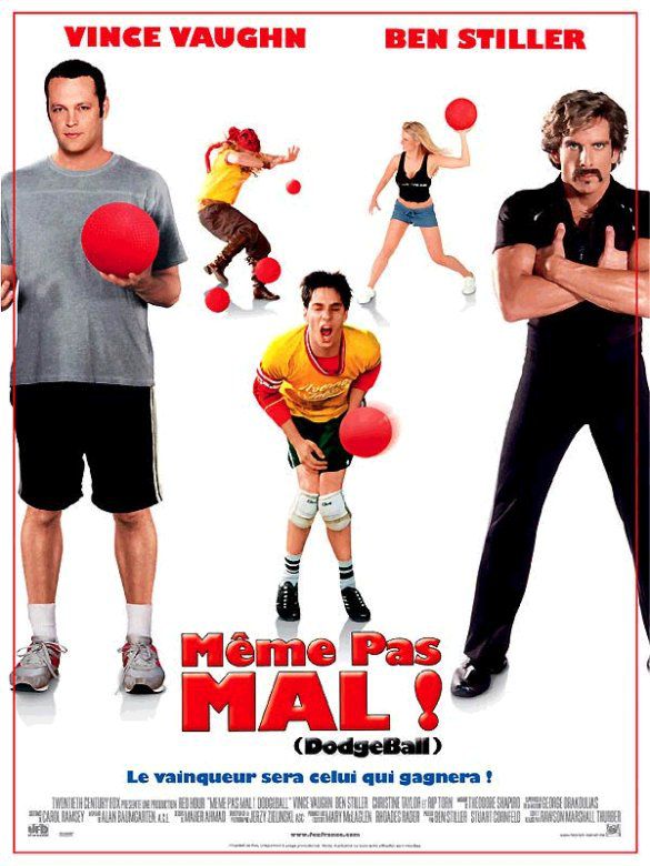 affiche poster dodgeball même pas mal disney fox