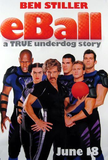 affiche poster dodgeball même pas mal disney fox