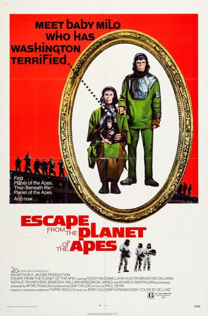 Les évadés de la planète des singes - Photos et affiches. 1 affiche poster évadés planète singes escape planet apes disney fox