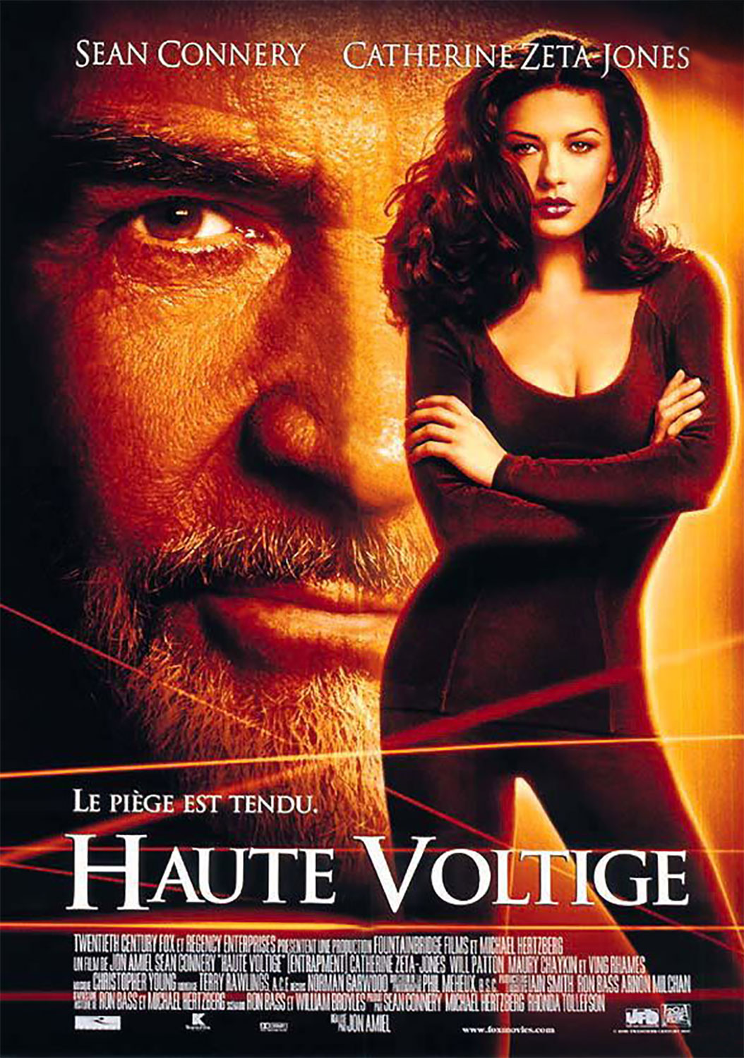 affiche poster haute voltige entrapment disney fox
