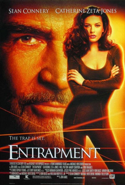 affiche poster haute voltige entrapment disney fox