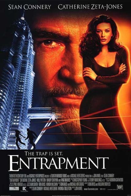 affiche poster haute voltige entrapment disney fox