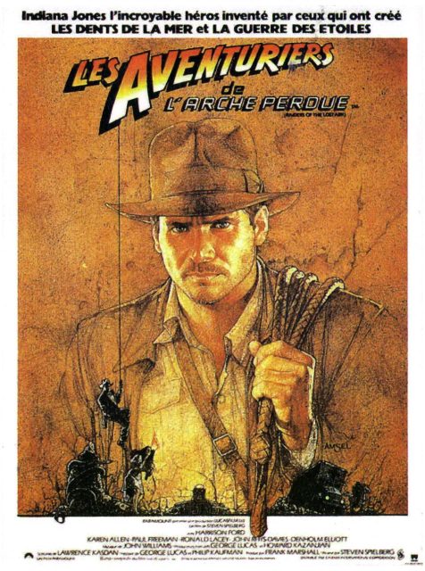 Les aventuriers de l'arche perdue. 1 Affiche Poster de Les aventuriers de l'arche perdue Raiders of the lost Ark avec Harrison Ford 1981