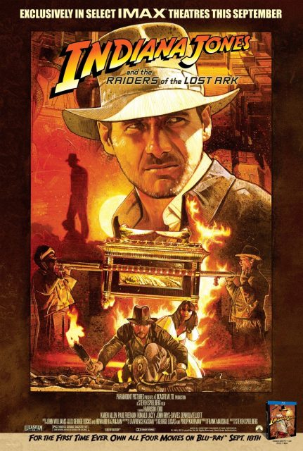 Les aventuriers de l'arche perdue - Photos et affiches. 5 affiche poster indiana jones aventuriers arche perdue raiders lost ark disney lucasfilm