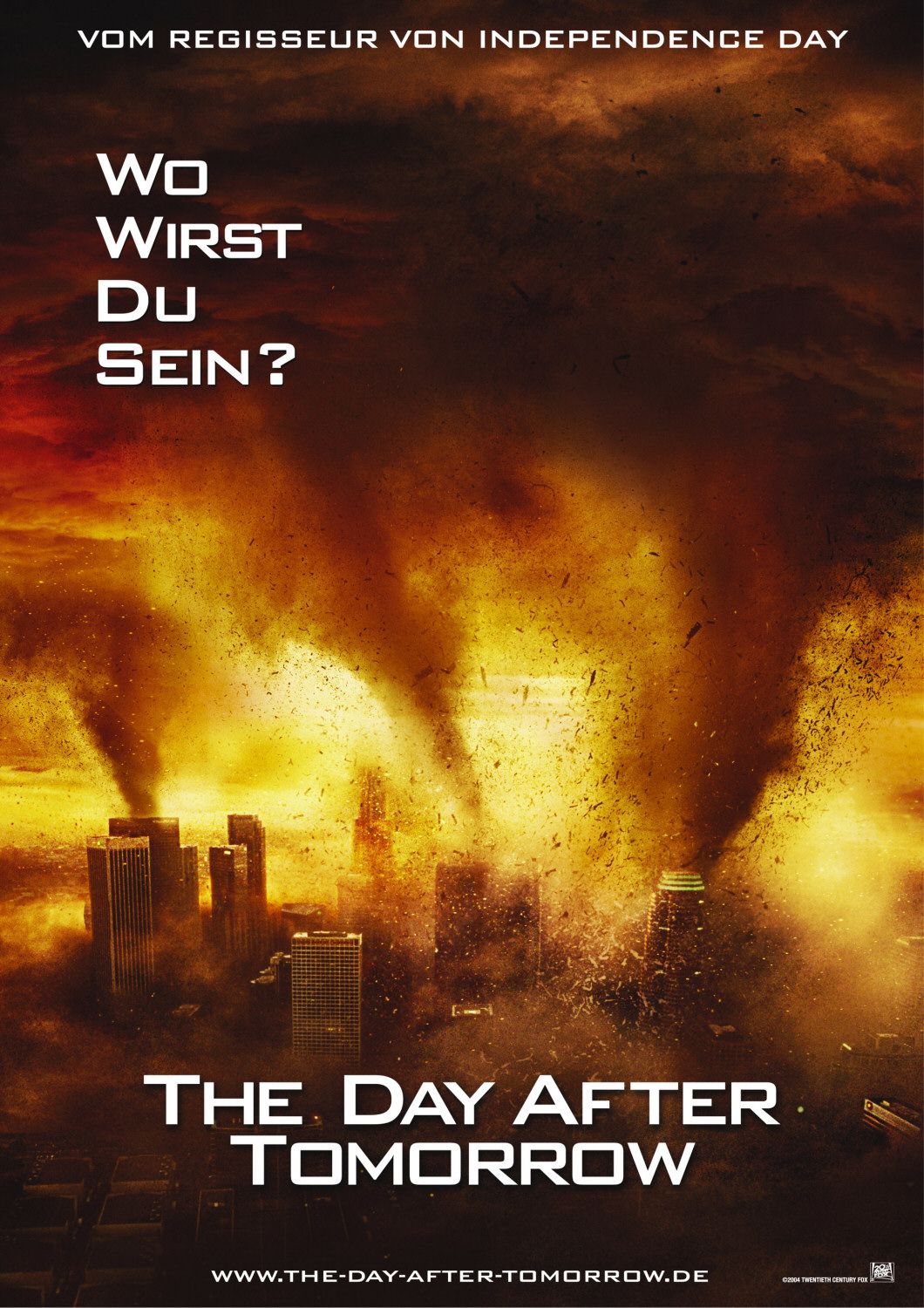 Le jour d'après. 10 affiche poster jour apres day after tomorrow disney fox