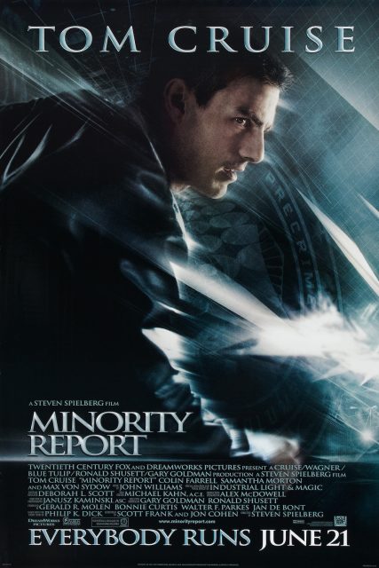 affiche poster minority report disney fox