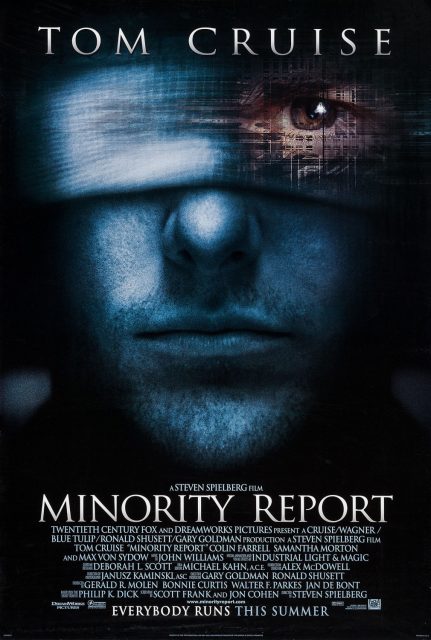 affiche poster minority report disney fox