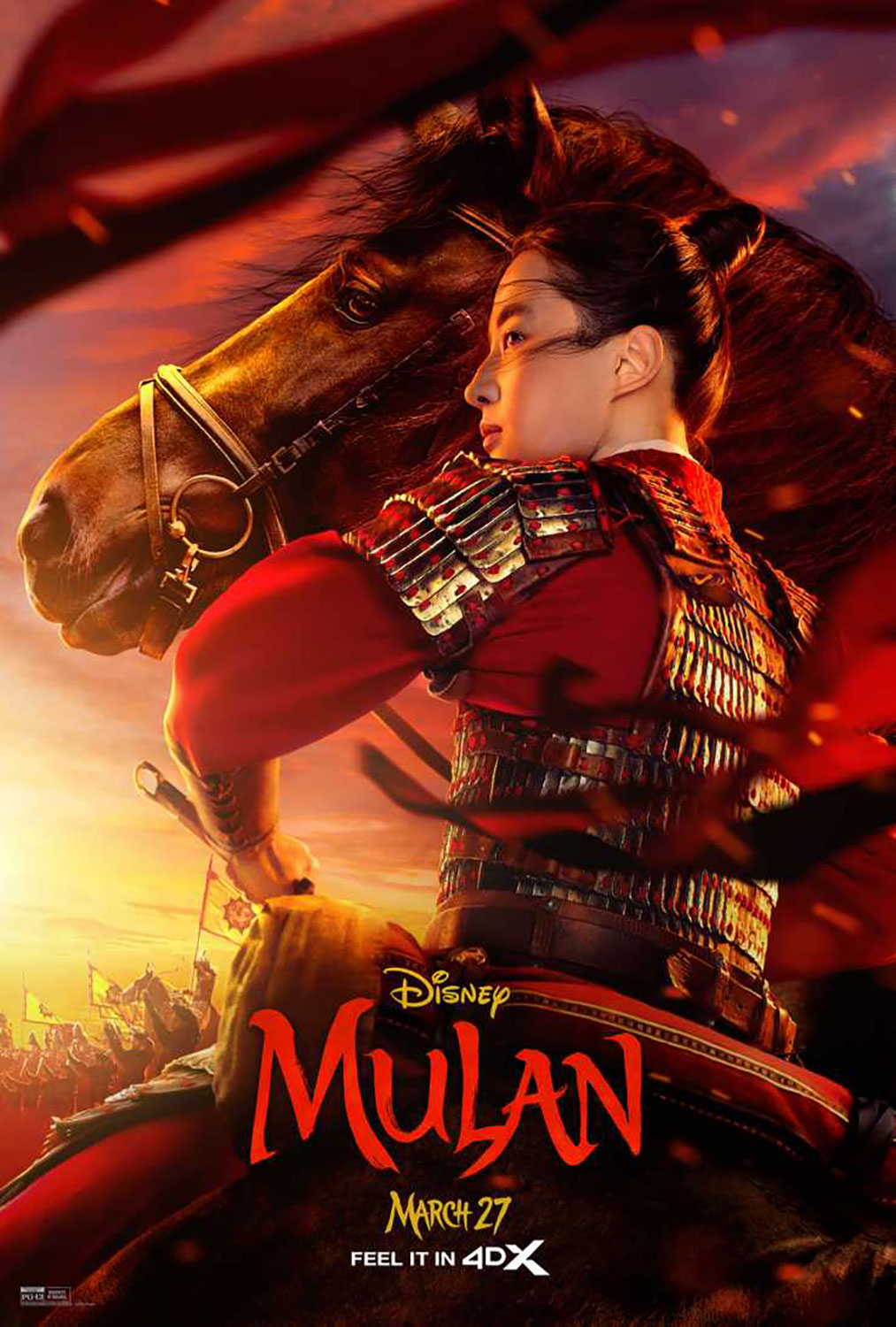 affiche poster mulan film disney