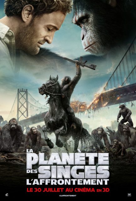 La planète des singes : l'affrontement - Streaming. 1 affiche poster planète singes affrontement daw planet apes disney fox