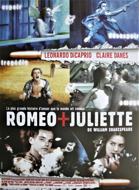 Roméo + Juliette - Streaming. 1 Affiche Poster de Romeo + Juliette avec Leonardo DiCaprio Claire Danes et John Leguizamo 1996