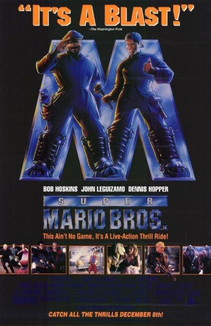 affiche poster super mario bros disney hollywood