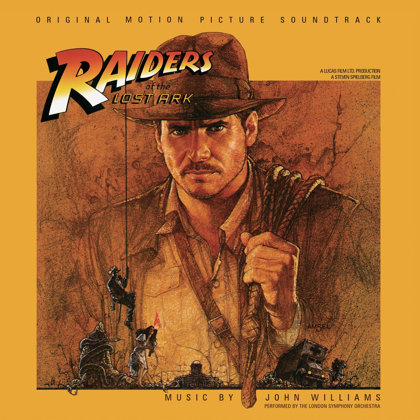 La bande originale de Les aventuriers de l'arche perdue. 1 bande originale soundtrack ost score indiana jones aventuriers arche perdue raiders lost ark disney lucasfilm