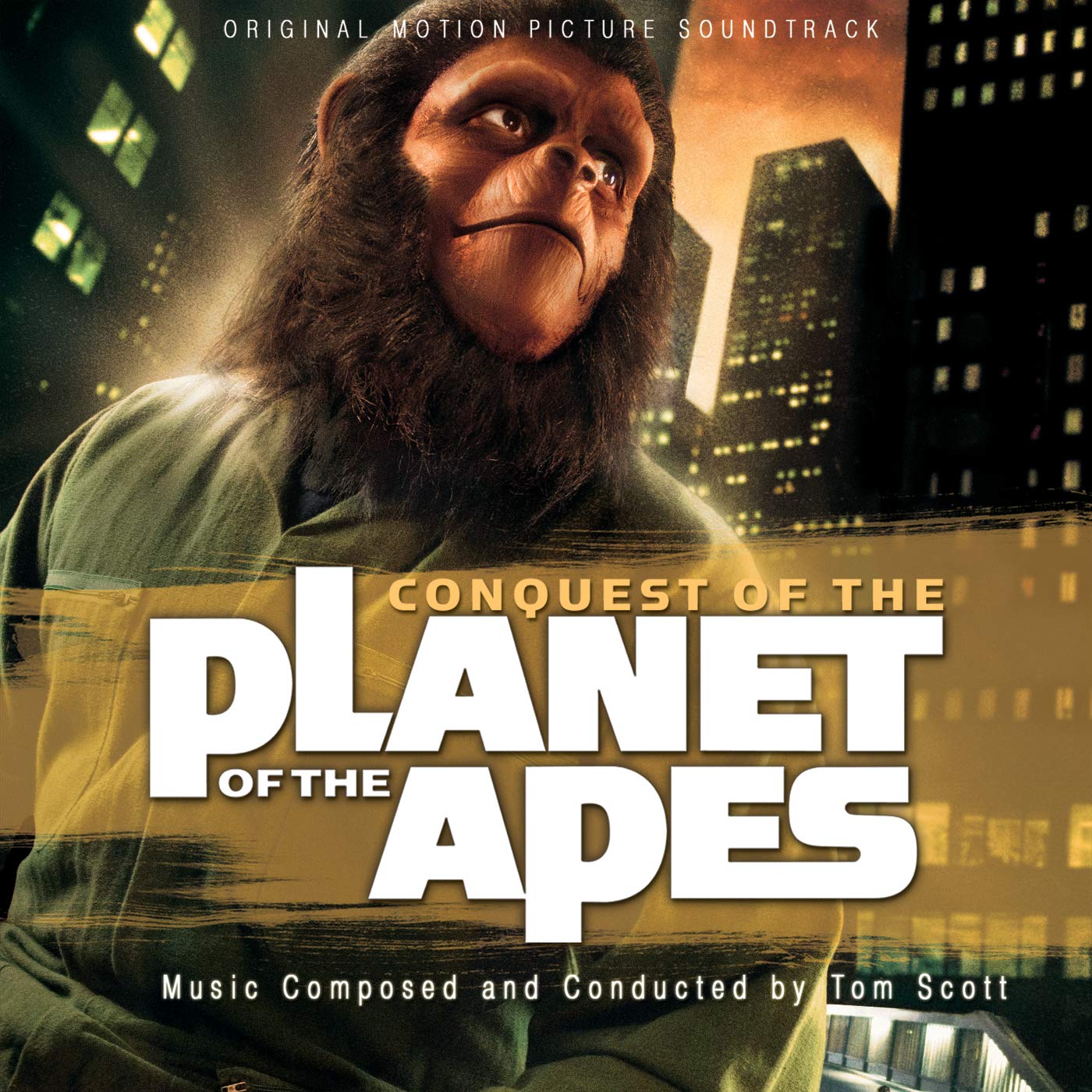 La bande originale de La conquête de la planète des singes. 1 bande originale soundtrack ost score conquête conquest planète singes planet apes disney fox