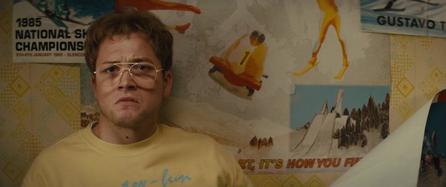 Taron Egerton et Hugh Jackman dans Eddie the Eagle 2016