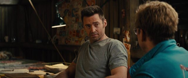 Eddie the Eagle. 4 Taron Egerton et Hugh Jackman dans Eddie the Eagle 2016