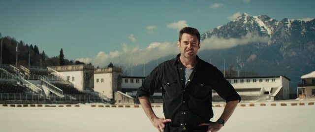 Taron Egerton et Hugh Jackman dans Eddie the Eagle 2016