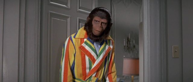 Les évadés de la planète des singes. 7 Roddy McDowall et Kim Hunter dans Les évadés de la planète des singes Escape from the Planet of the Apes 1971