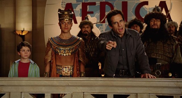 La nuit au musée. 6 Ben Stiller et Robin Williams dans La nuit au musée Night at the Museum 2006