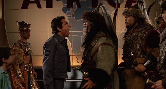 La nuit au musée. 5 Ben Stiller et Robin Williams dans La nuit au musée Night at the Museum 2006