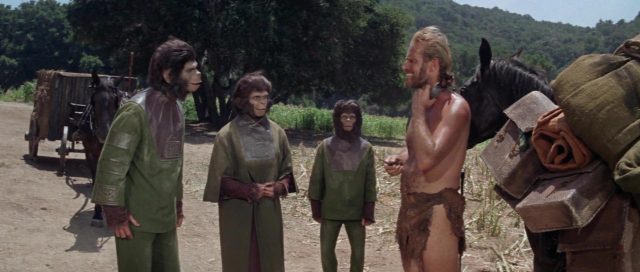 La planète des singes. 10 Charlton Heston et Kim Hunter dans La planète des singes Planet of the Apes 1968
