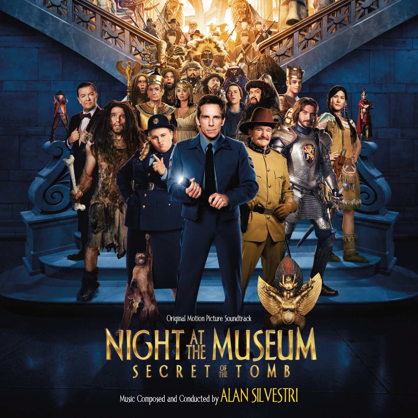 La bande originale de La nuit au musée : le secret des pharaons. 1 bande originale soundtrack ost score nuit musée secret pharaons tomb night museum disney fox