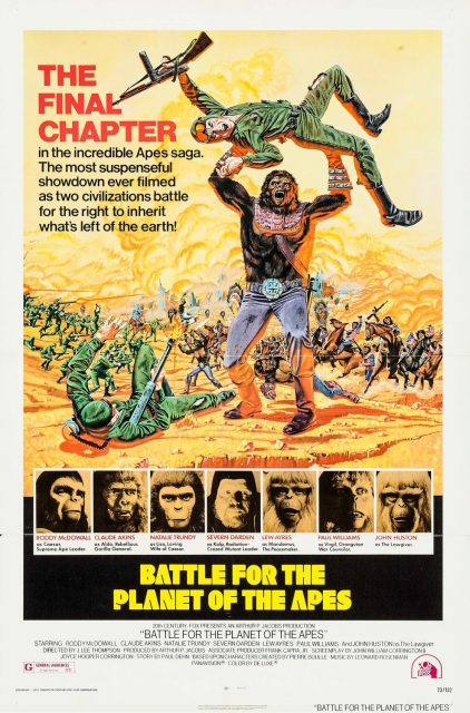 La bataille de la planète des singes - Photos et affiches. 3 affiche poster bataille planète singes battle planet apes disney fox