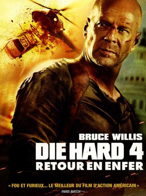 Die Hard 4 : retour en enfer - Photos et affiches. 2 affiche poster die hard 4 retour enfer live free disney fox