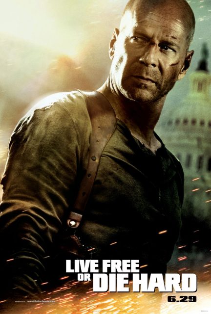 Die Hard 4 : retour en enfer - Photos et affiches. 3 affiche poster die hard 4 retour enfer live free disney fox