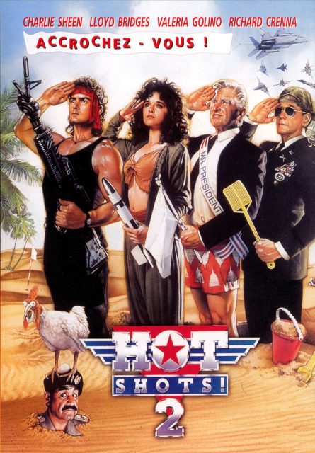Hot shots ! 2. 1 affiche poster hot shots 2 disney fox