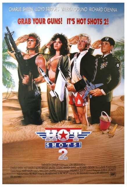 Hot shots ! 2 - Photos et affiches. 4 affiche poster hot shots 2 disney fox