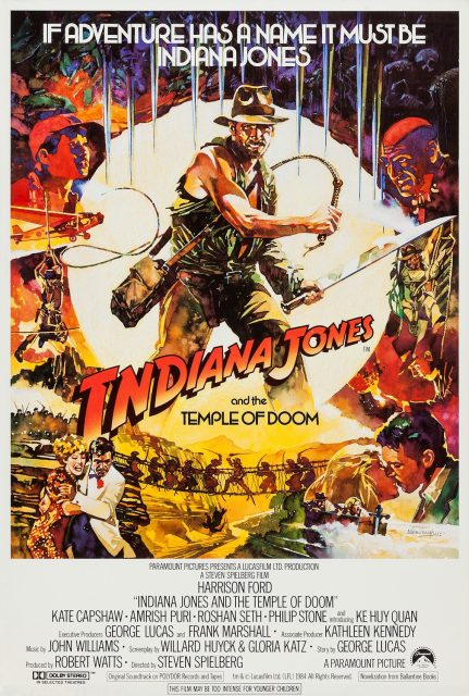 Indiana Jones et le temple maudit - Photos et affiches. 9 affiche poster indiana jones temple maudit doom disney fox